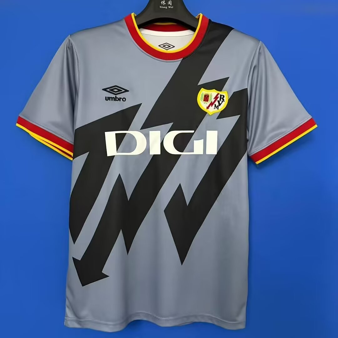 IMG_4445 2026-27 Rayo Vallecano Grey Soccer Jersey AAA - Image 1