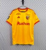 26-27 Lens Home Yellow Thailand Soccer Jersey AAA