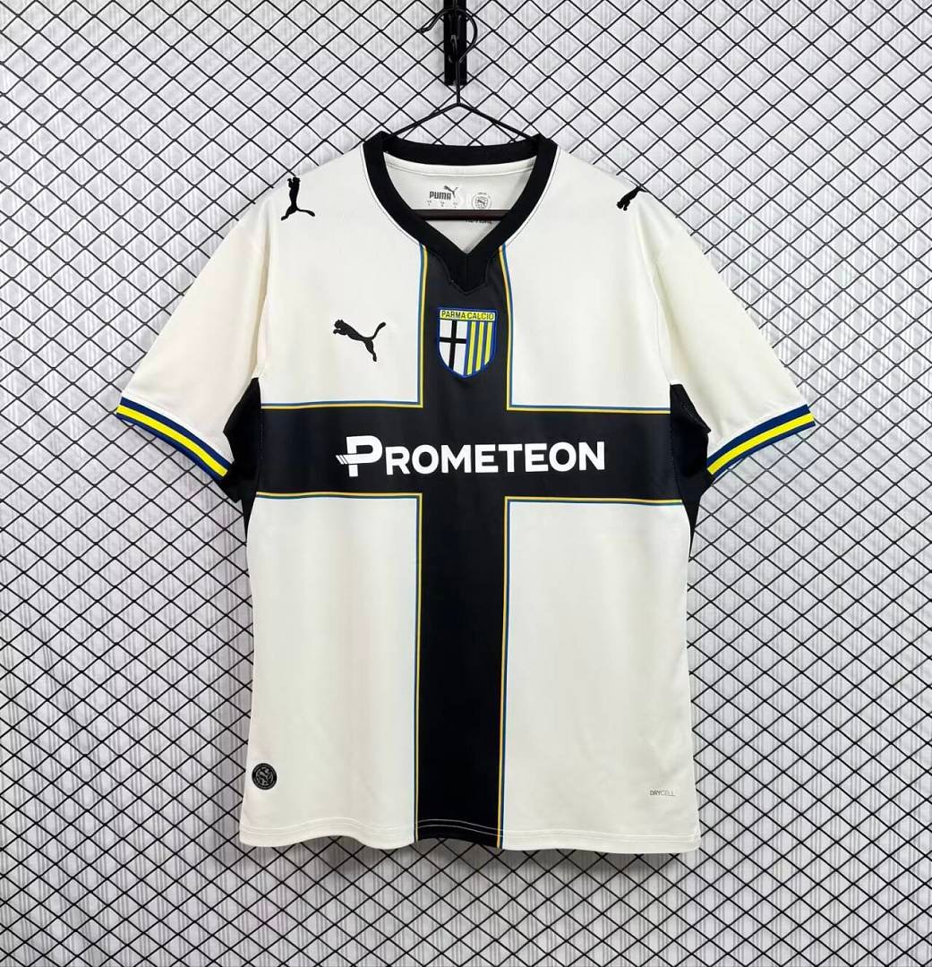 IMG_4451 2026-27 Parma Home White Soccer Jersey AAA - Image 1