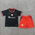 2026-27 Athletic Bibao Away Black kids/youth Soccer uniform