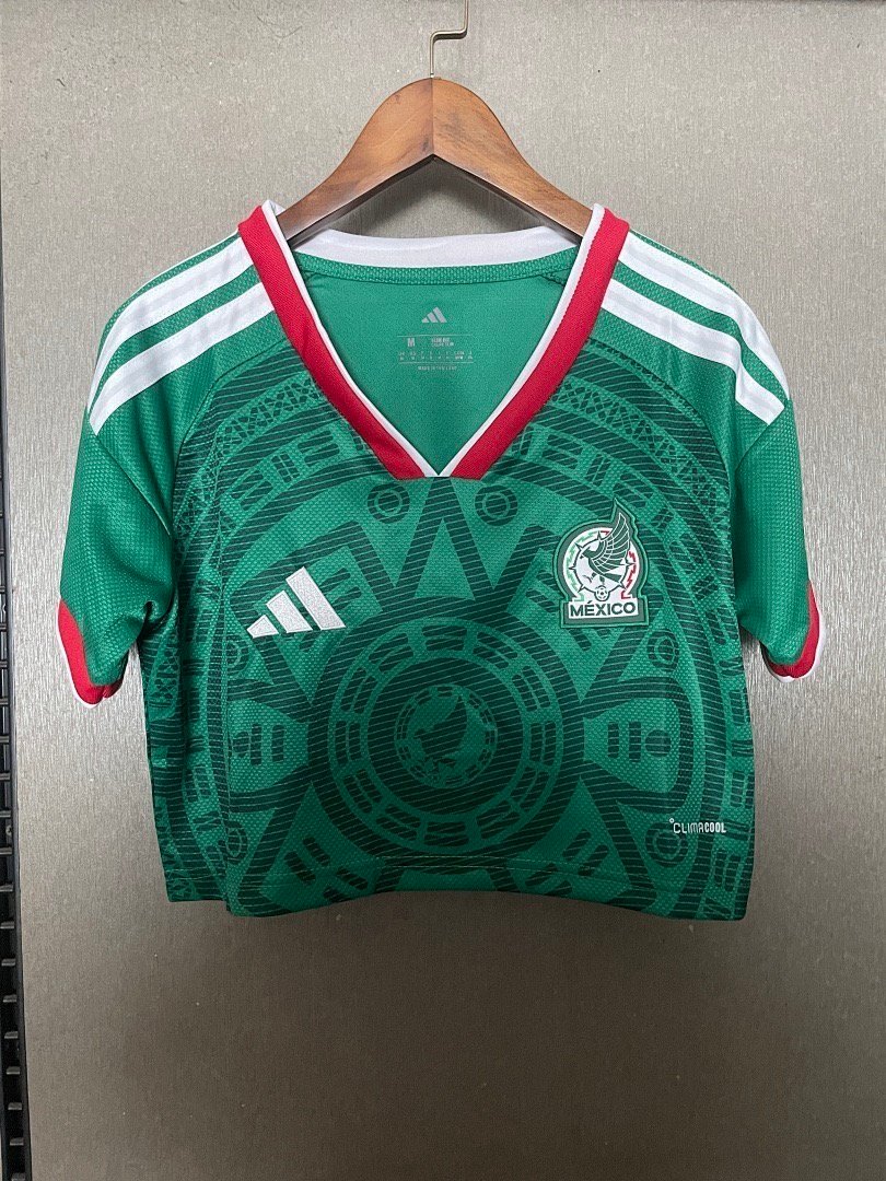 IMG_4487 2026-27 Mexico Home Green Women Short Soccer Jersey AAA - Image 1