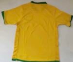 Retro version 2006 Brazil Home Yellow  Soccer Jersey AAA - Image 2
