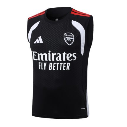 2026-2027 Arsenal Black Soccer Vest Jersey
