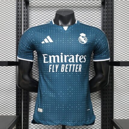 Player version 26-27 Real Madrid Away Green  Soccer Jersey AAA