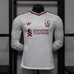 Player Version 2026-27 Liverpool Away White Long-sleeved  Soccer Jersey AAA