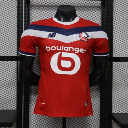Player version 2026-27 Lille  Home Red Soccer Jersey AAA