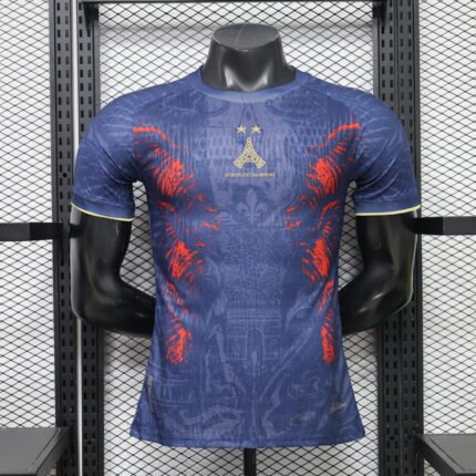 Player version 2026-27  Paris Saint-Germain Blue Soccer Jersey AAA