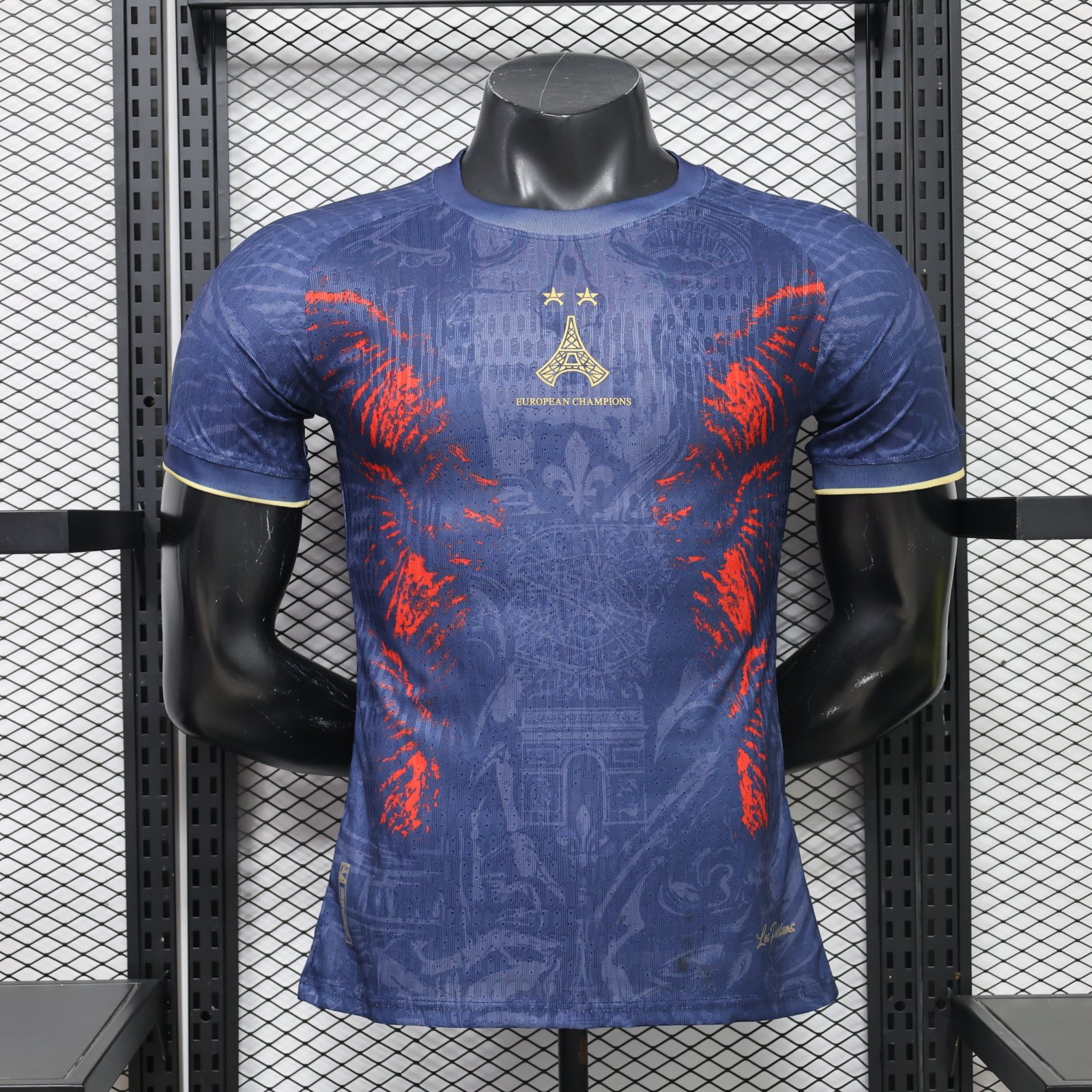 IMG_5195 Player version 2026-27 Paris Saint-Germain Blue Soccer Jersey AAA - Image 1