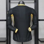 Player version 26-27 Manchester City 2nd Away Black Long-sleeved Soccer Jersey AAA - Image 2