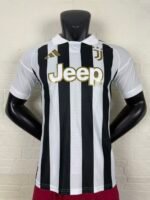 Player version 2026-2027 Juventus Home Black White Soccer Jersey AAA