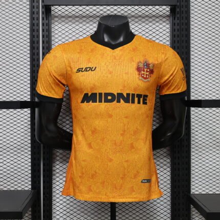 Player version 26-27  Wolverhampton Wanderers Home Orange Soccer Jersey AAA