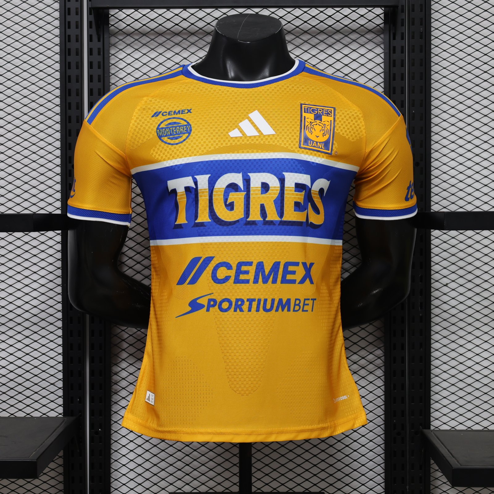 IMG_5237 Player Version 26-27 Tigres UANL Home Yellow Soccer Jersey - Image 1