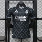 Player version 26-27 Real Madrid Black Soccer Jersey AAA