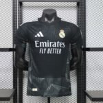Player version 26-27 Real Madrid  The goalkeeper Black Soccer Jersey AAA