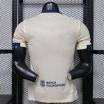 Player version 26-27 Barcelona Away Apricot Soccer Jersey AAA - Image 2