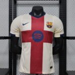 Player version 26-27 Barcelona Away Apricot Soccer Jersey AAA