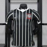 Player version 2026-27 Corinthian Away Black White Soccer Jersey AAA