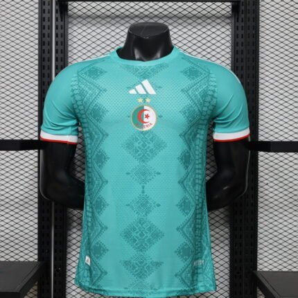Player version 2026-2027 Algeria  Green Soccer Jersey AAA