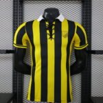 Player version 2026-27  Al-Ittihad  Yellow Black Soccer Jersey AAA