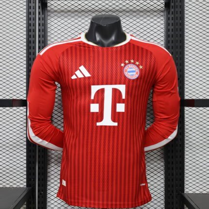 Player Version 26-27 Bayern Munich Home Red Soccer Jersey AAA