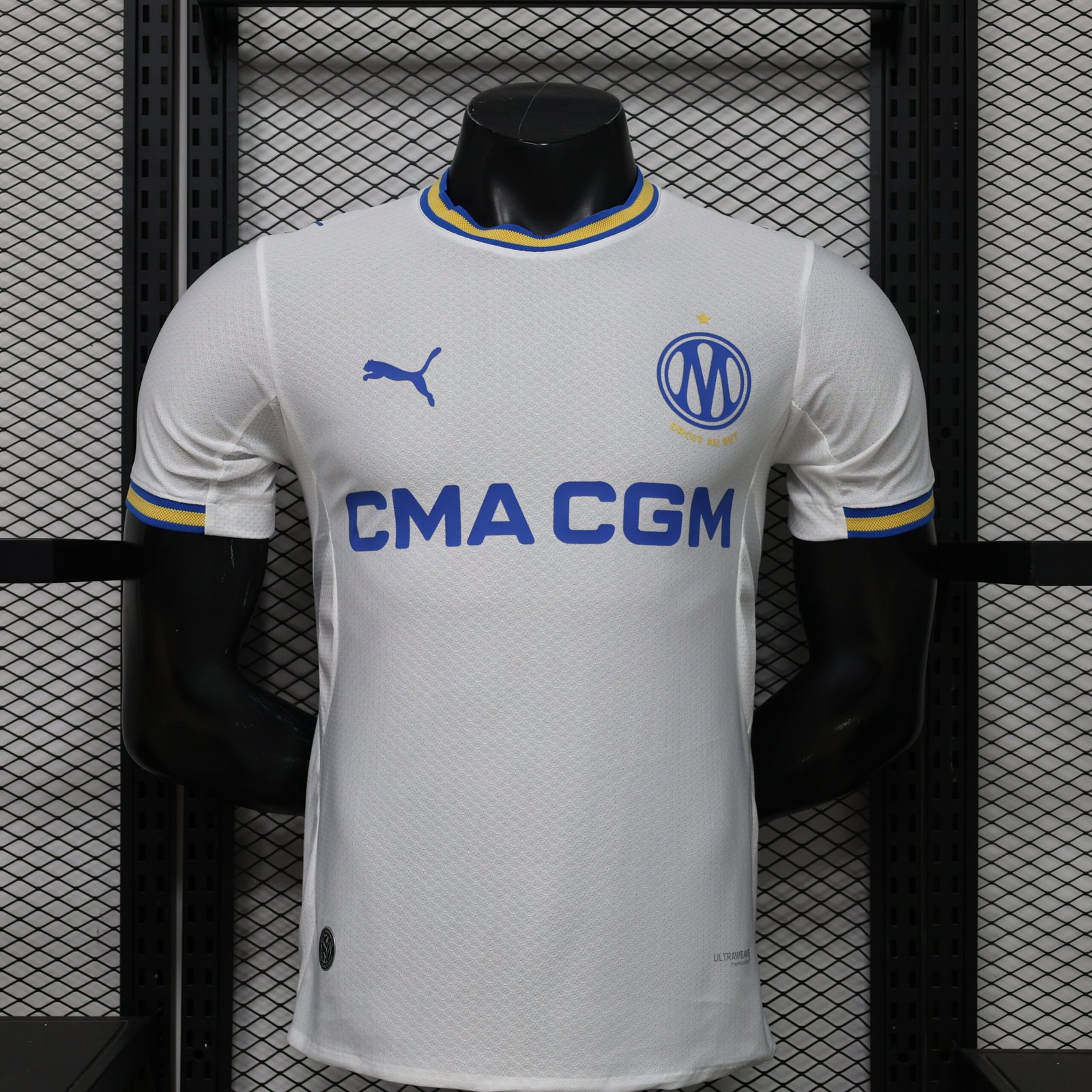 IMG_5297 Player version 2026-27 Olympique de Marseille Home White Soccer Jersey AAA - Image 1
