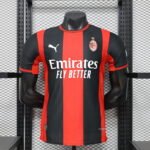2026-27 Player Version AC Milan Home Red Black Soccer Jersey AAA