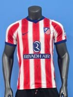 Player version 26-27 Atletico Madrid Home Red White  Soccer Jersey AAA