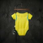 2026-2027 Brazil Home Yellow Baby Soccer Uniform - Image 2