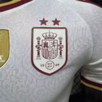 （2 star）FIFA 2026 Player version 2026-2027 Spain Away White Soccer Jersey AAA - Image 3