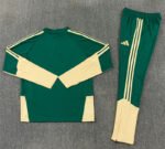 2026-27 Real Madrid Green Soccer Tracksuit Uniform - Image 3