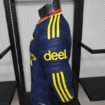Player version 26-27 Arsenal Away Royal Blue Long-sleeved Soccer Jersey AAA - Image 2