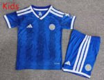 26-27 Leicester City Home Blue Kids/Youth Soccer Uniform