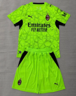 2026-2027 AC Milan Goalkeeper Green Soccer Uniform