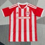 2026-27  Olympiacos  Home White Red Soccer Jersey AAA