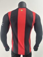 Player version 2026-2027 AC Milan  Home Black Red Long sleeves Soccer Jersey AAA - Image 2