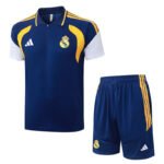 2026-27 Real Madrid Royal Blue Polo Soccer Uniform