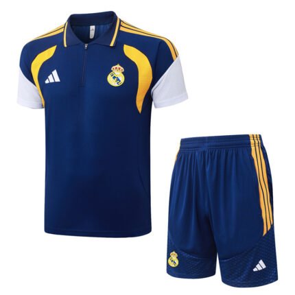 2026-27 Real Madrid Royal Blue Polo Soccer Uniform