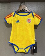 2026-2027 Colombia Home Yellow Baby Soccer Uniform