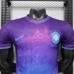 Player version 2026-2027 Brazil Purple Blue Soccer Jersey AAA - Image 3