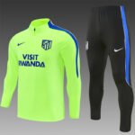 2026-27 Atlético Madrid Fluorescent Green Soccer Tracksuit Uniform