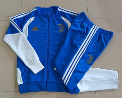 26-27 Juventus Cai Blue Thailand Soccer Jacket Uniform