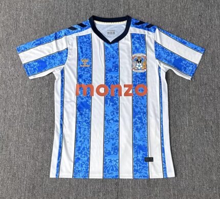 26-27 Coventry City  Home Blue White Soccer Jersey AAA