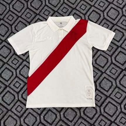 2026-2027 125th Anniversary River Plate  White  Soccer uniform