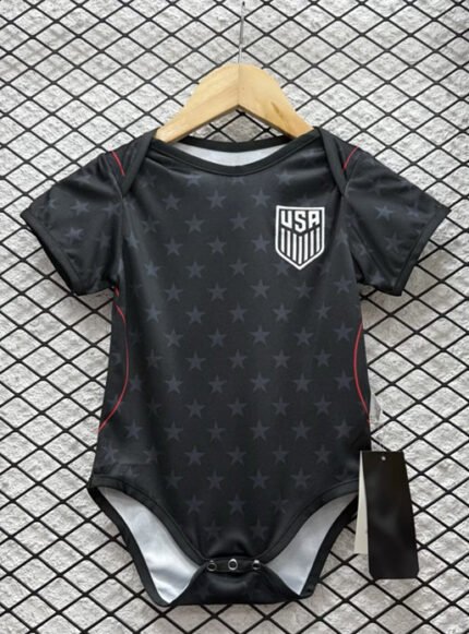 2026-2027 USA Away Black Baby Soccer uniform