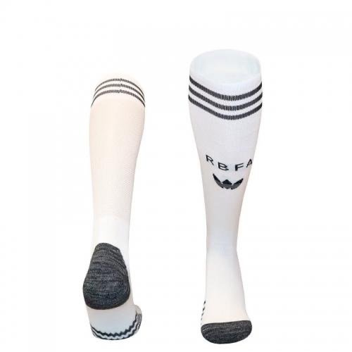 b8afe9d7-df90-4f82-9b81-8b14728841d1 2026-27 Belgium Away White kids Soccer Socks - Image 1