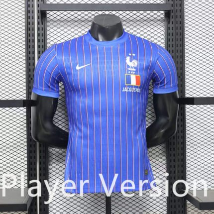 Player Version  2026-2027 France Blue Soccer Jersey AAA