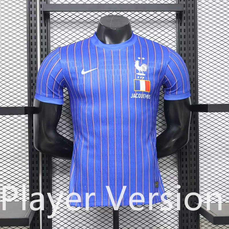 bb828998 Player Version 2026-2027 France Blue Soccer Jersey AAA - Image 1