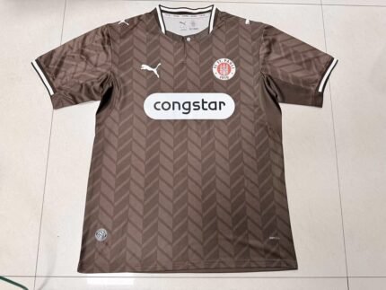 2026-2027 St.Pauli Home Brown  Soccer Jersey AAA