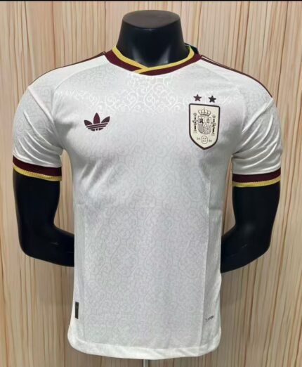 （2 star）Player version 2026-2027 Spain Away White Soccer Jersey AAA