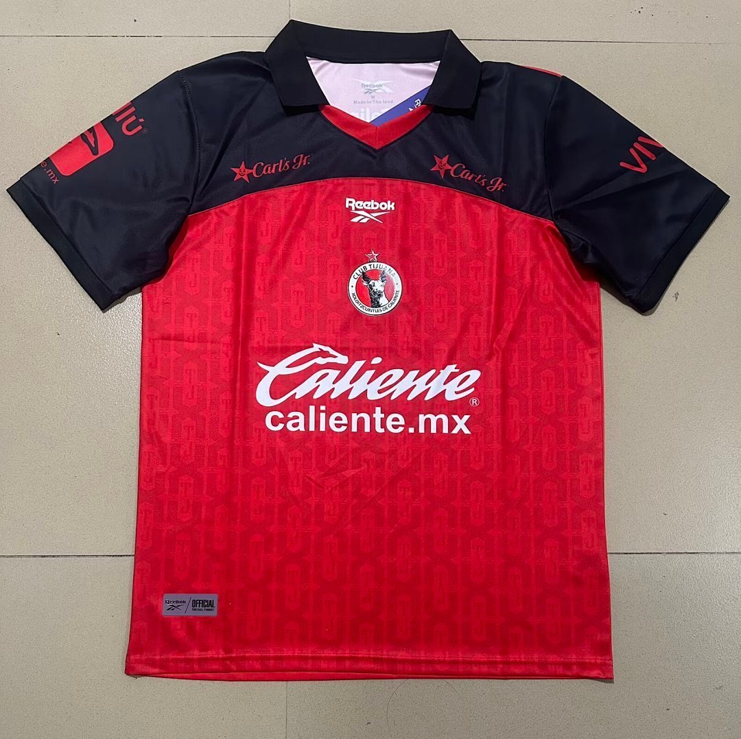 bdd98a05 2026-27 Tijuana Home Red Soccer Jersey AAA - Image 1